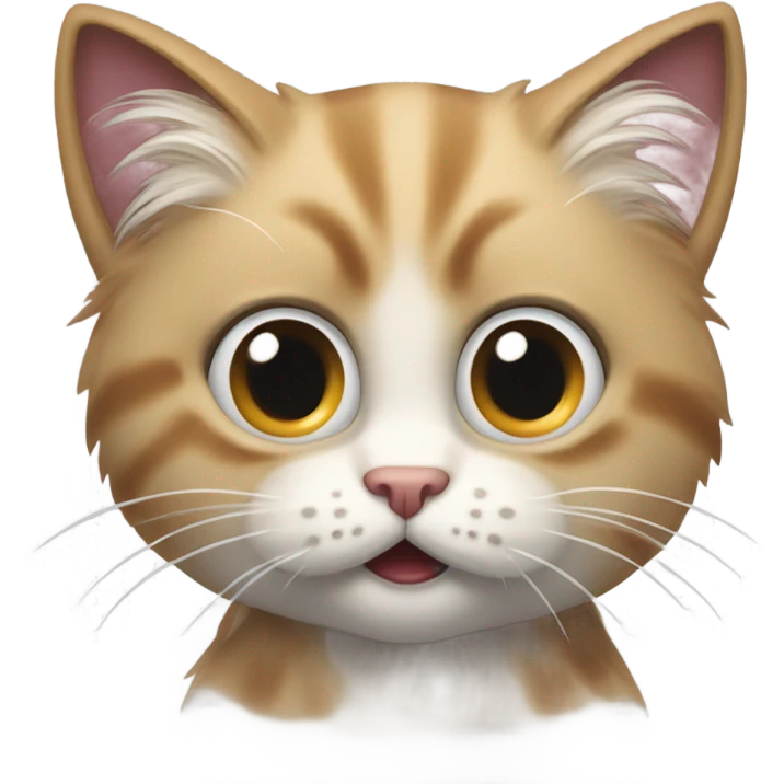 Angry kitty emoji