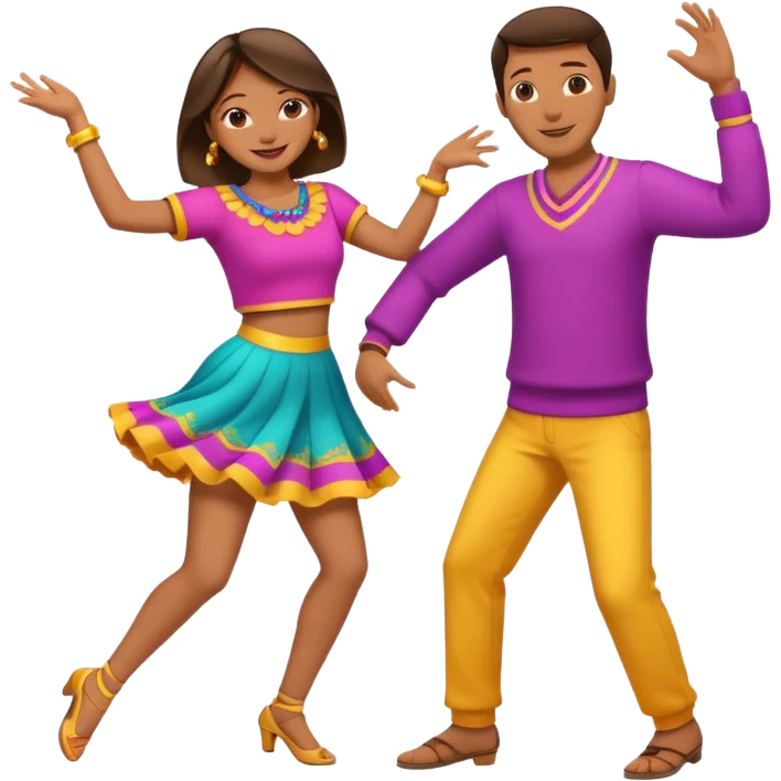 Couple dance in emoji emoji
