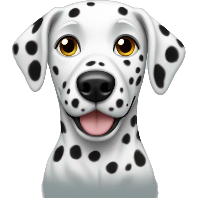 dalmatian dog  emoji