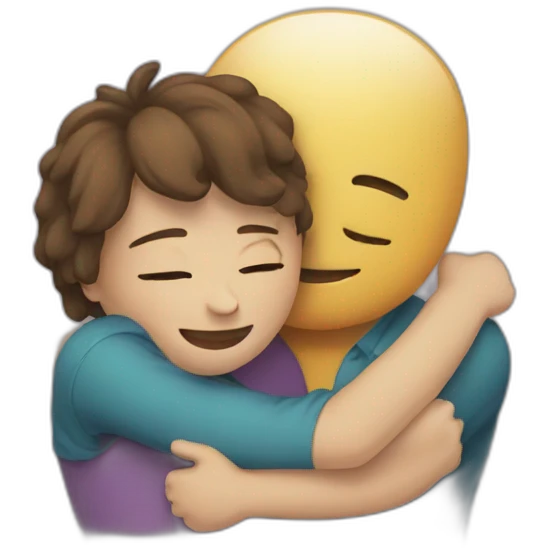Hug emoji