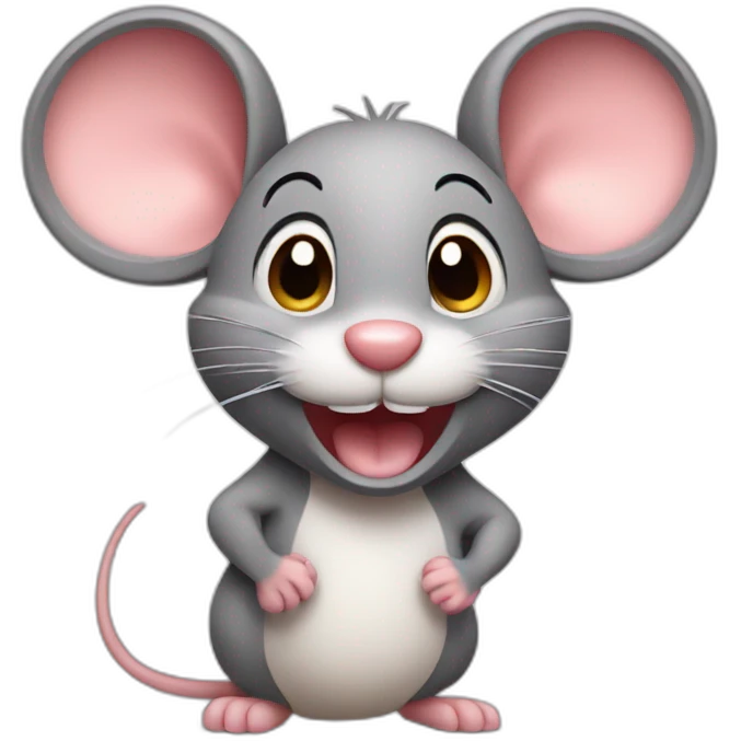 happy mouse emoji