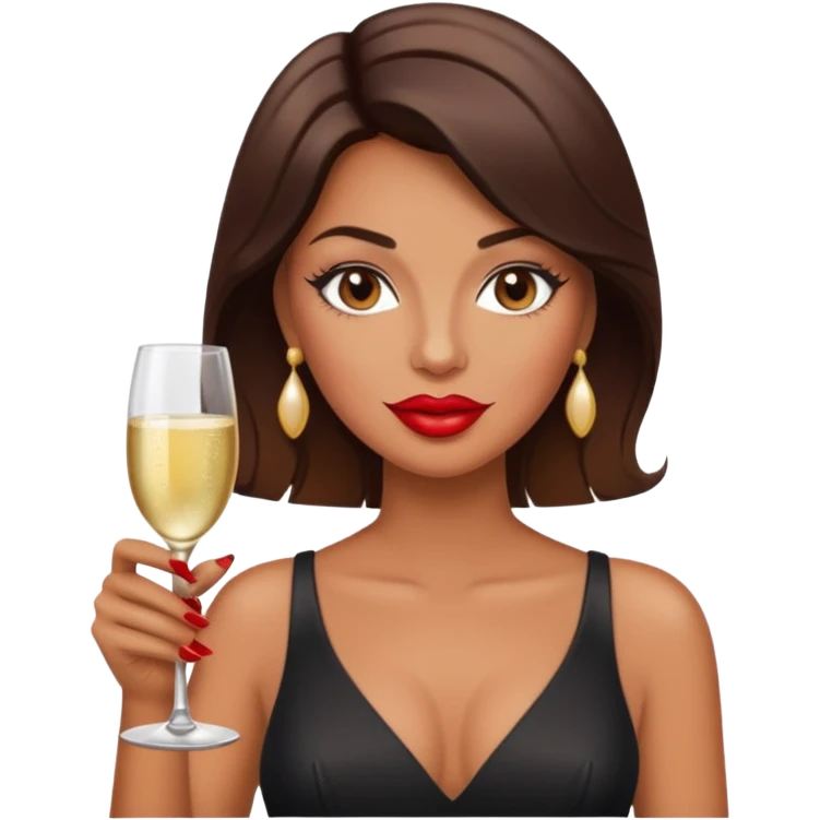 Woman steak and blowjob emoji