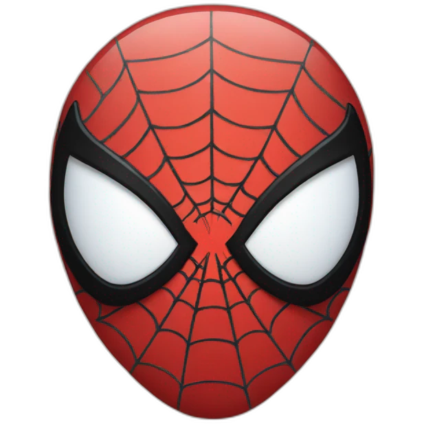 spider man face emoji