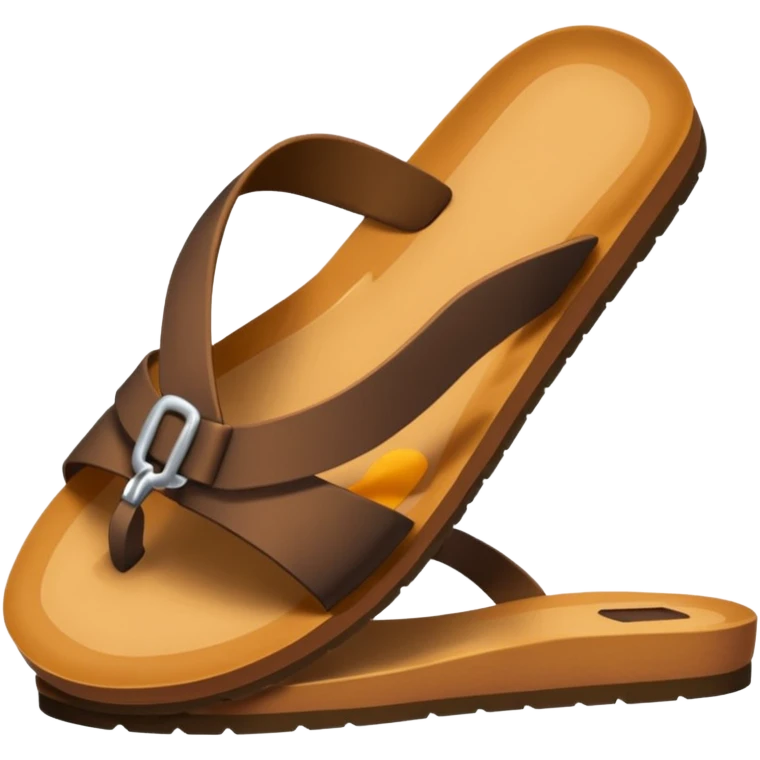 Create a emoji with sandle on hand emoji