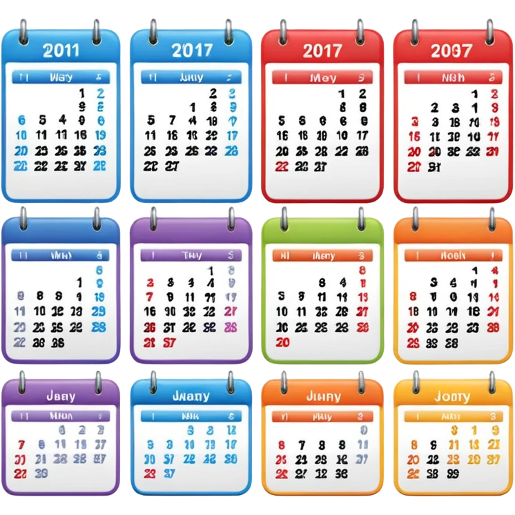 calender month emoji