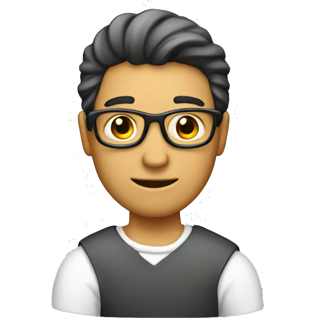 notebook with man emoji
