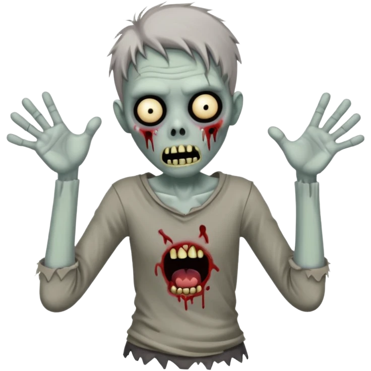 Dancing zombie emoji