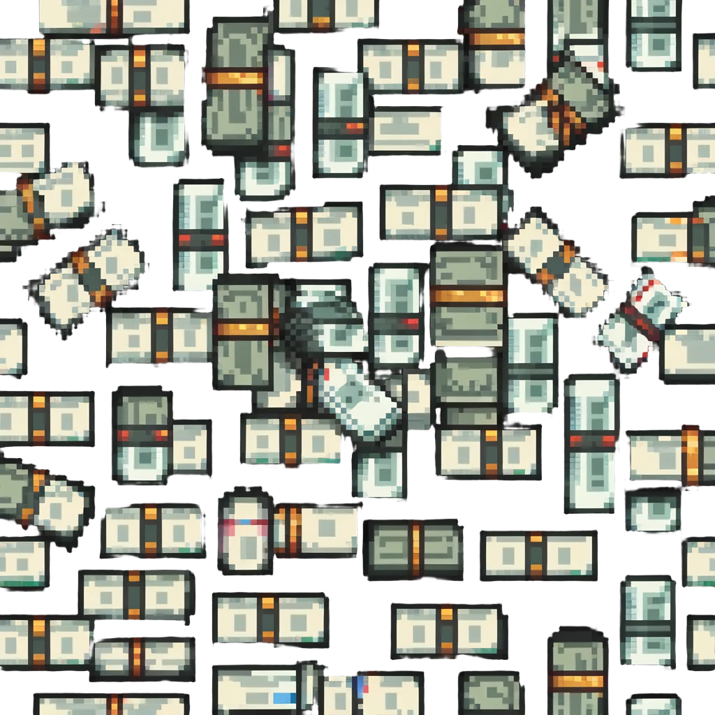 stack of money bills emoji