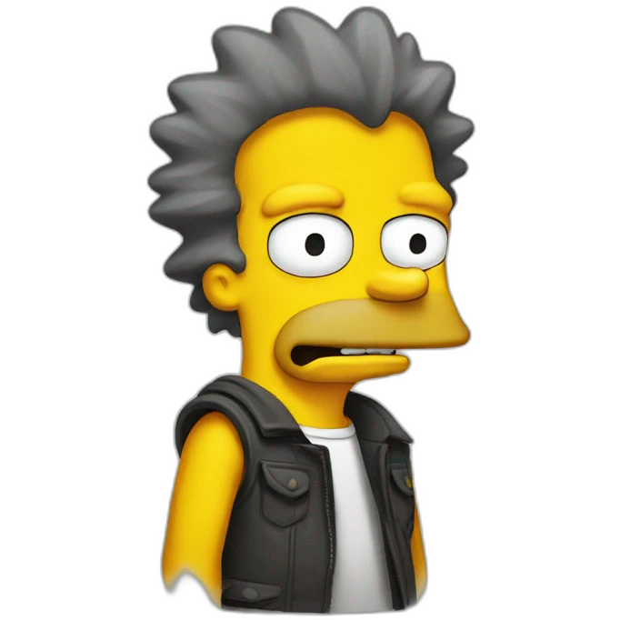 Bart Simpson emoji