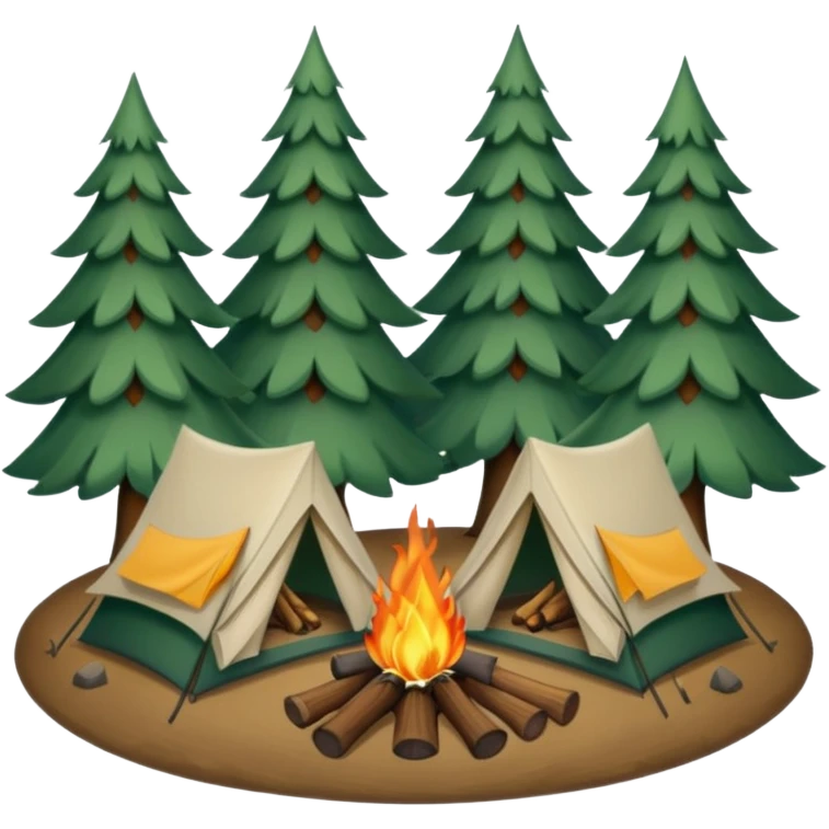 campsite emoji