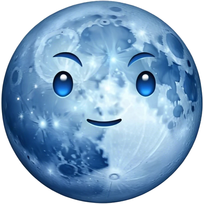 blue moon emoji