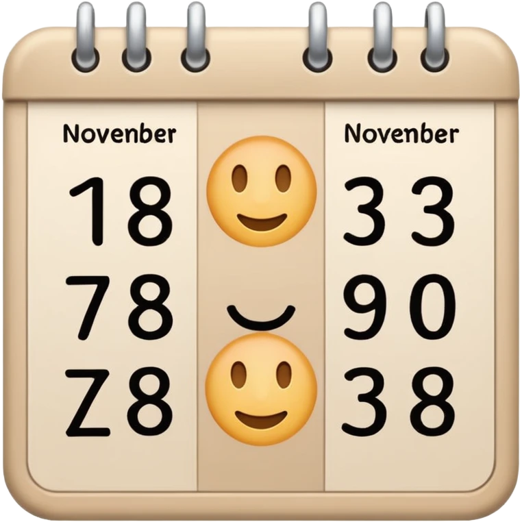 13 november emoji