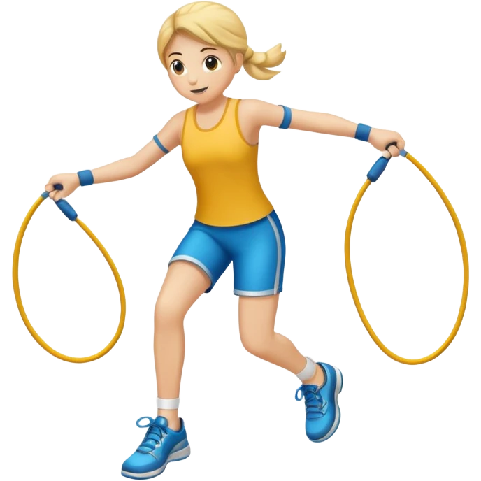 Skipping rope emoji