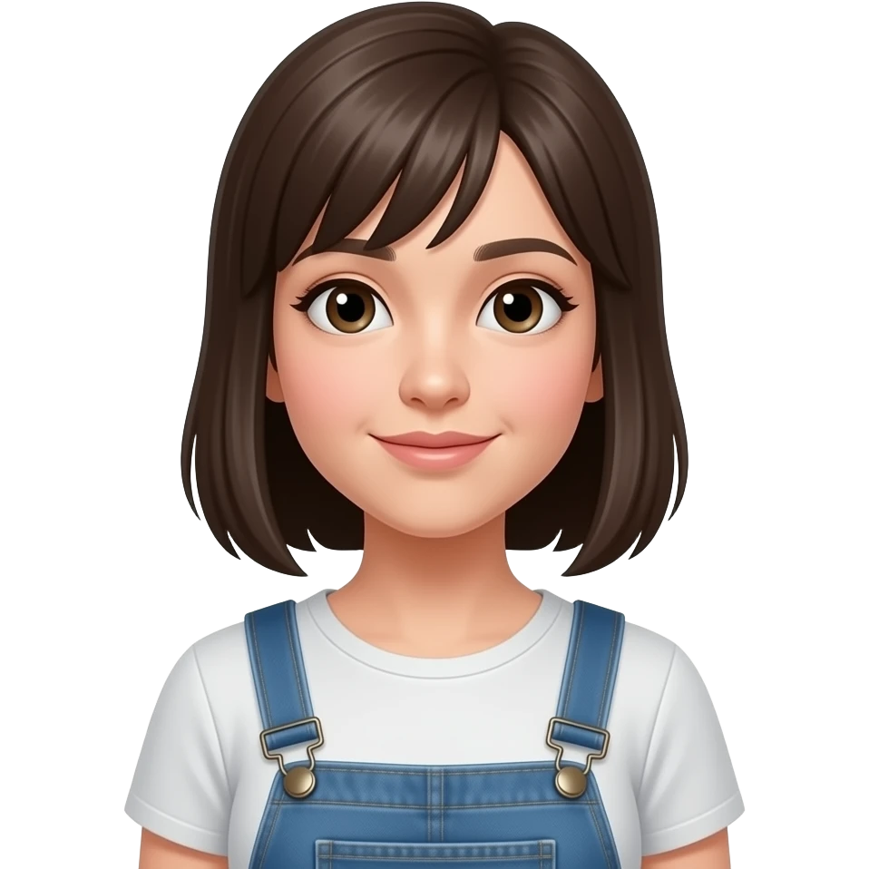 A girl with inappropriate clothes emoji