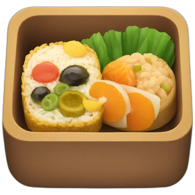 bento box emoji