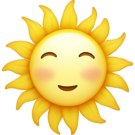 summer sun emoji