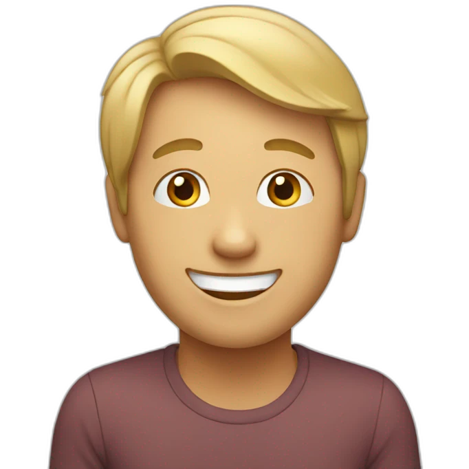 Happy person emoji