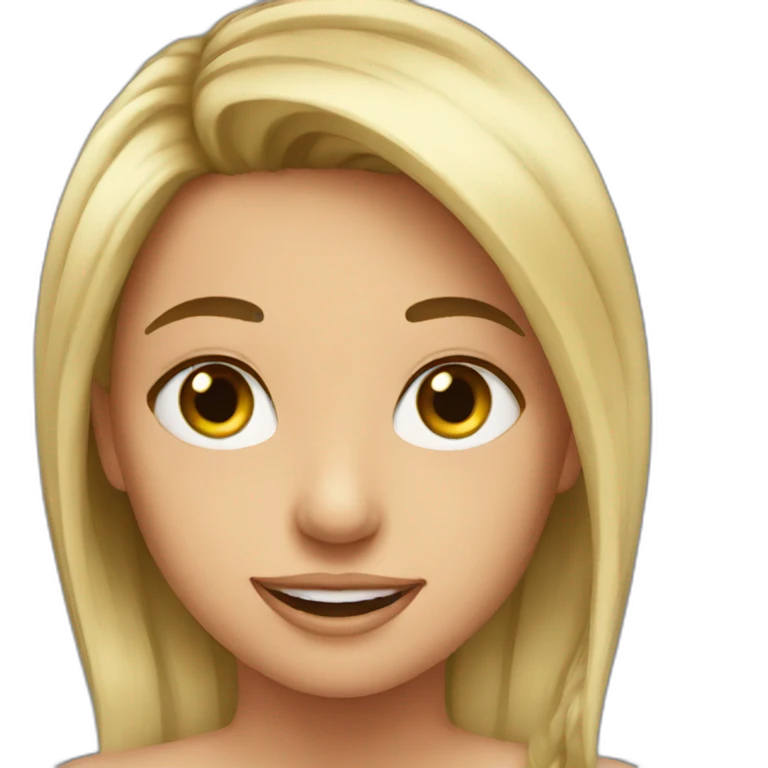 Pleasing to a girl emoji