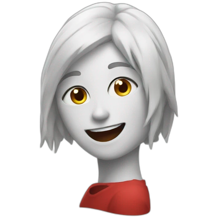chat rouge emoji