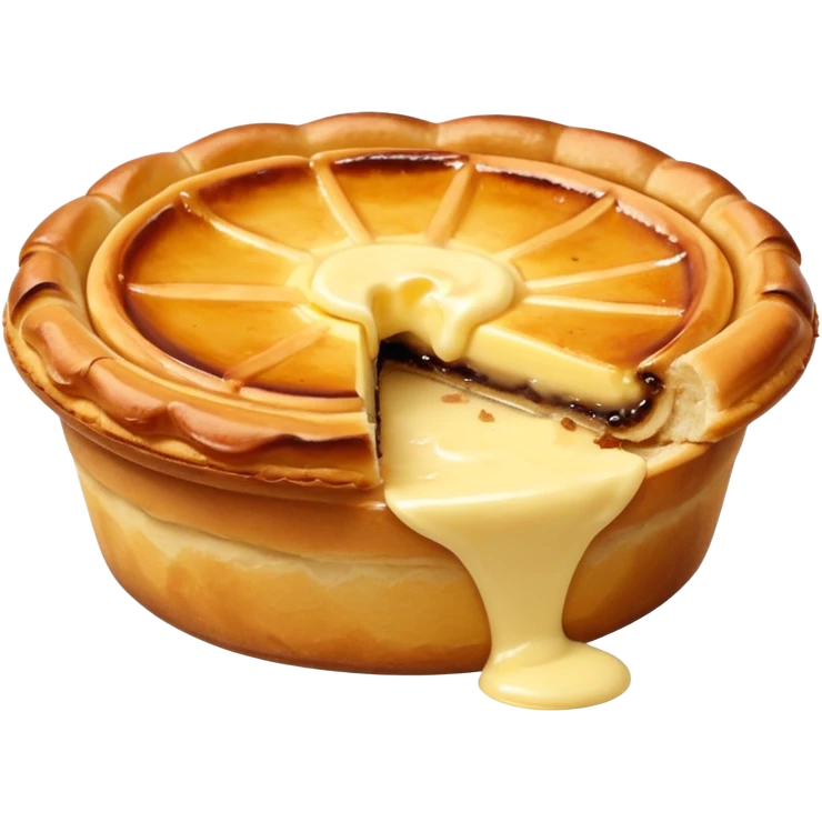 Pastel de nata emoji