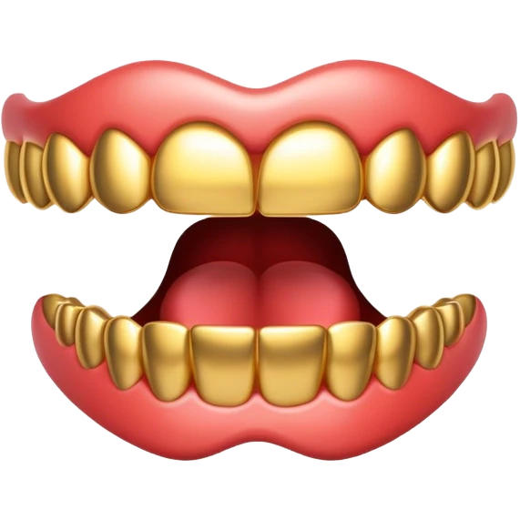 Teeth with grillz emoji