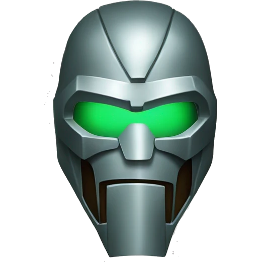 dr doom reflective mask emoji