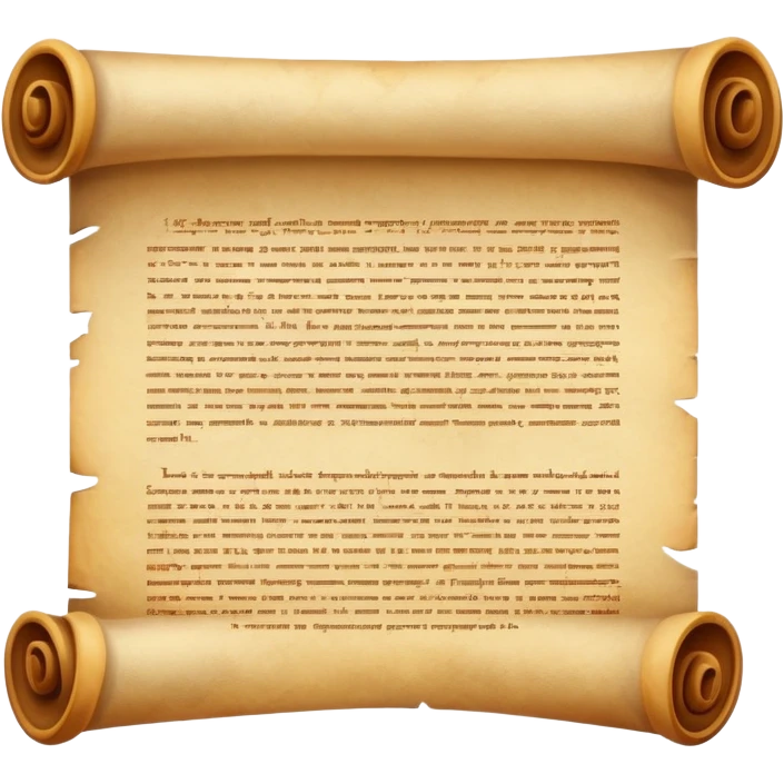 old scroll emoji