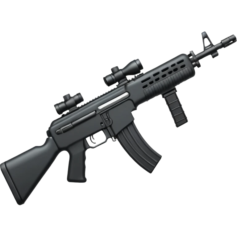 assault rifle emoji