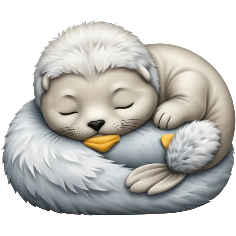 baby Seal sleeping emoji