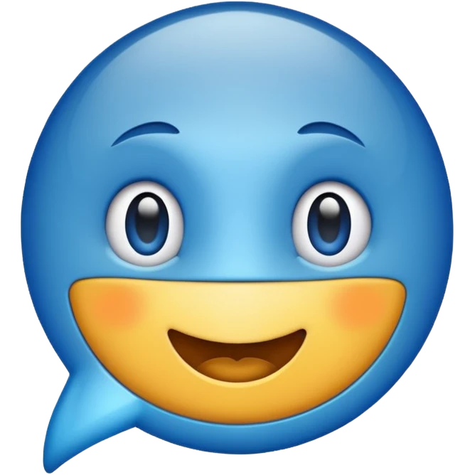 Blue Tick emoji