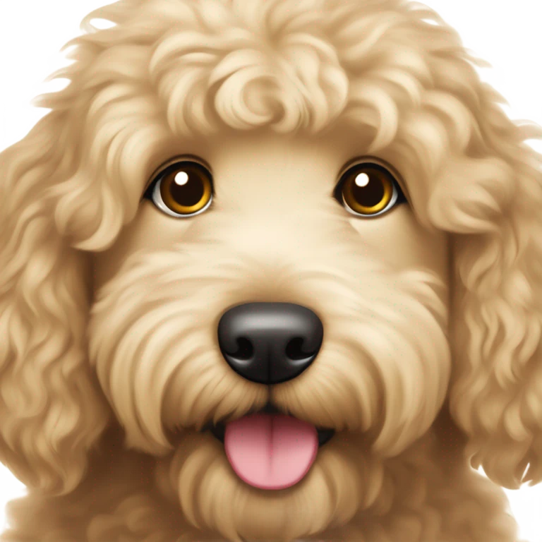 Goldendoodle  emoji