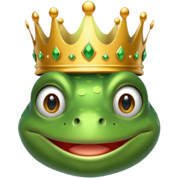 The Frog Prince emoji