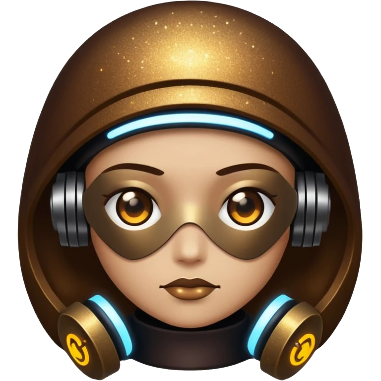 glitter cheap brown cyberpunk emoji