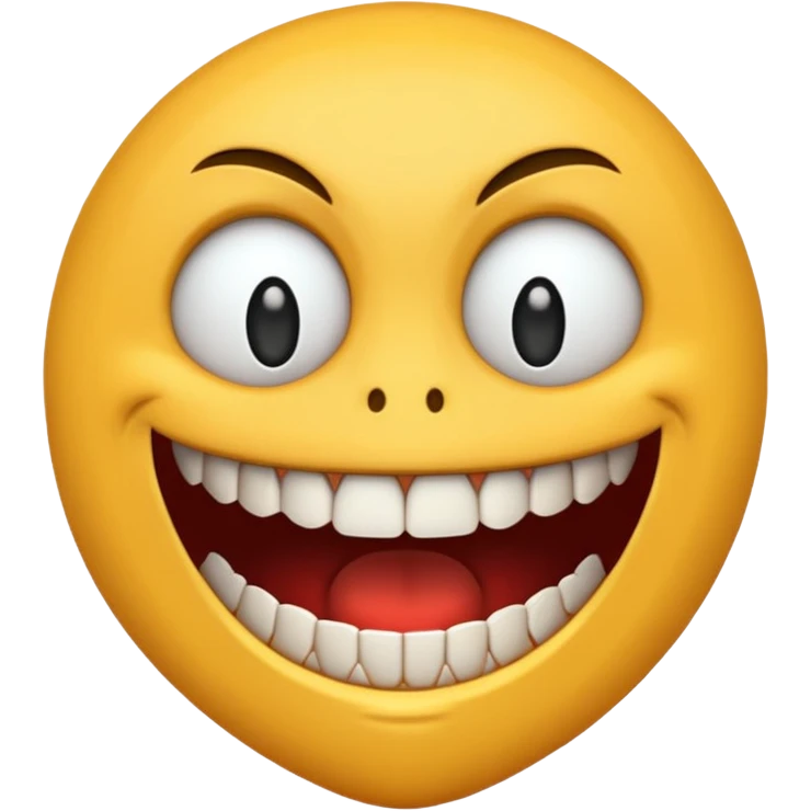 emoji that’s scary smiling emoji