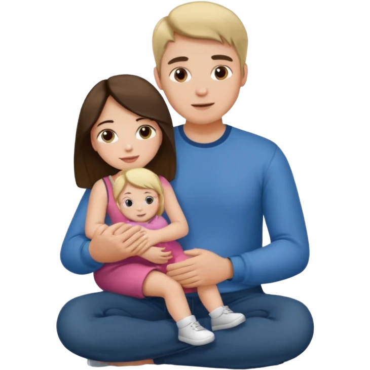 A guy holding a girl on her ass emoji