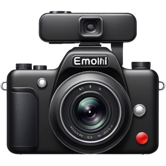 Digital camera emoji