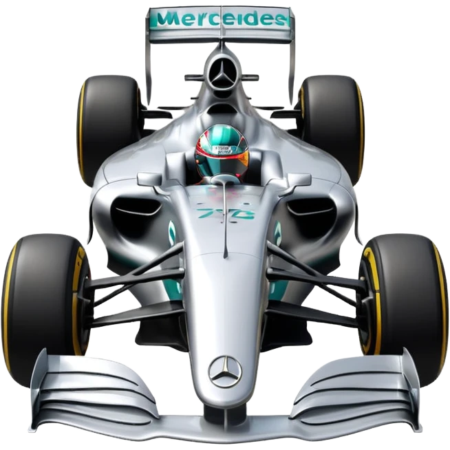 mercedes f1 car emoji