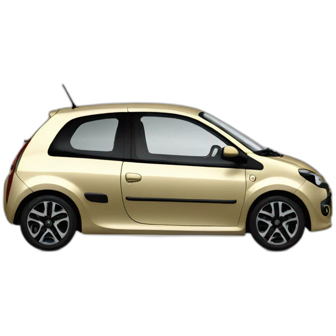 Renault twingo 1 couleur or emoji