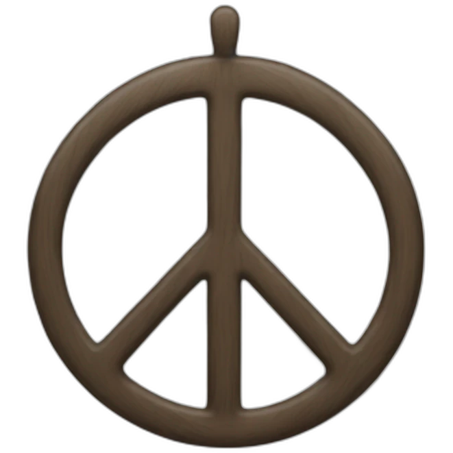 One peace emoji