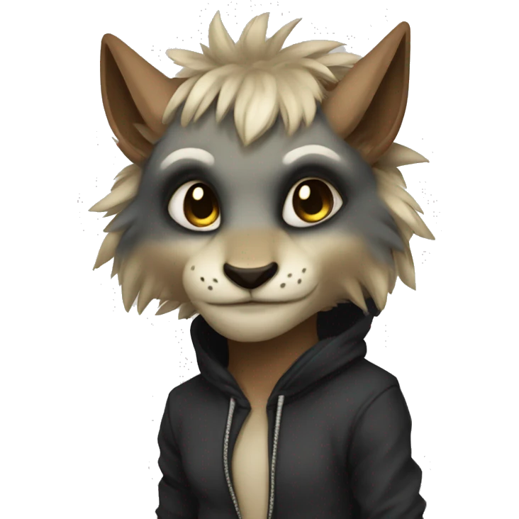  edgy anthro vernid full body e emoji