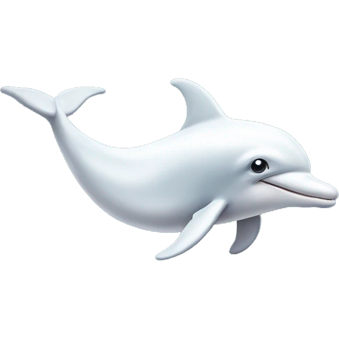 white dolphin emoji