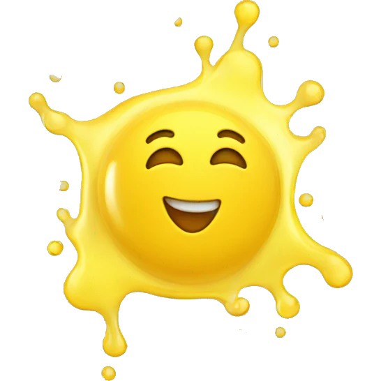 yellow washing gel emoji