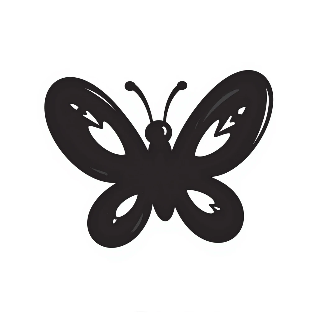 a butterfly emoji