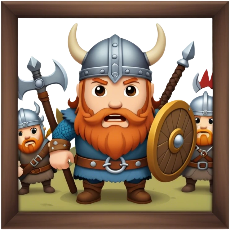 Guerra vikinga emoji