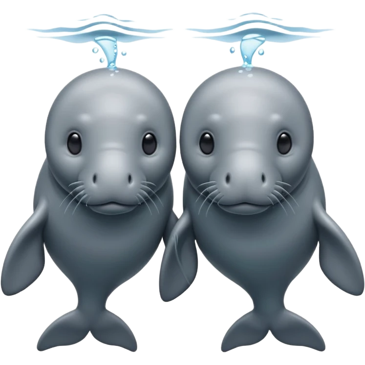 couple manatee emoji