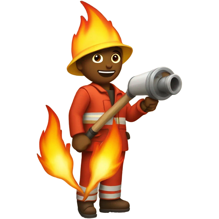 fire thrower  emoji