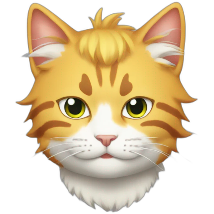 Cat rengoku emoji