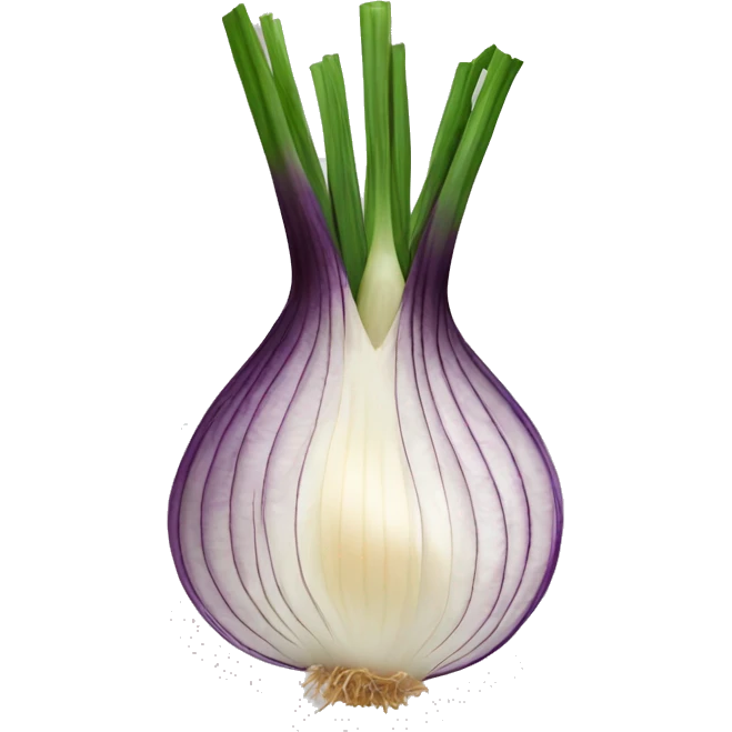 Cut onion emoji