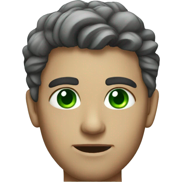 Green eyes emoji