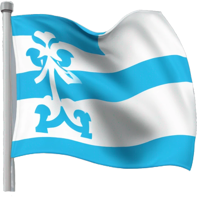 Olympique de Marseille soccer flag emoji
